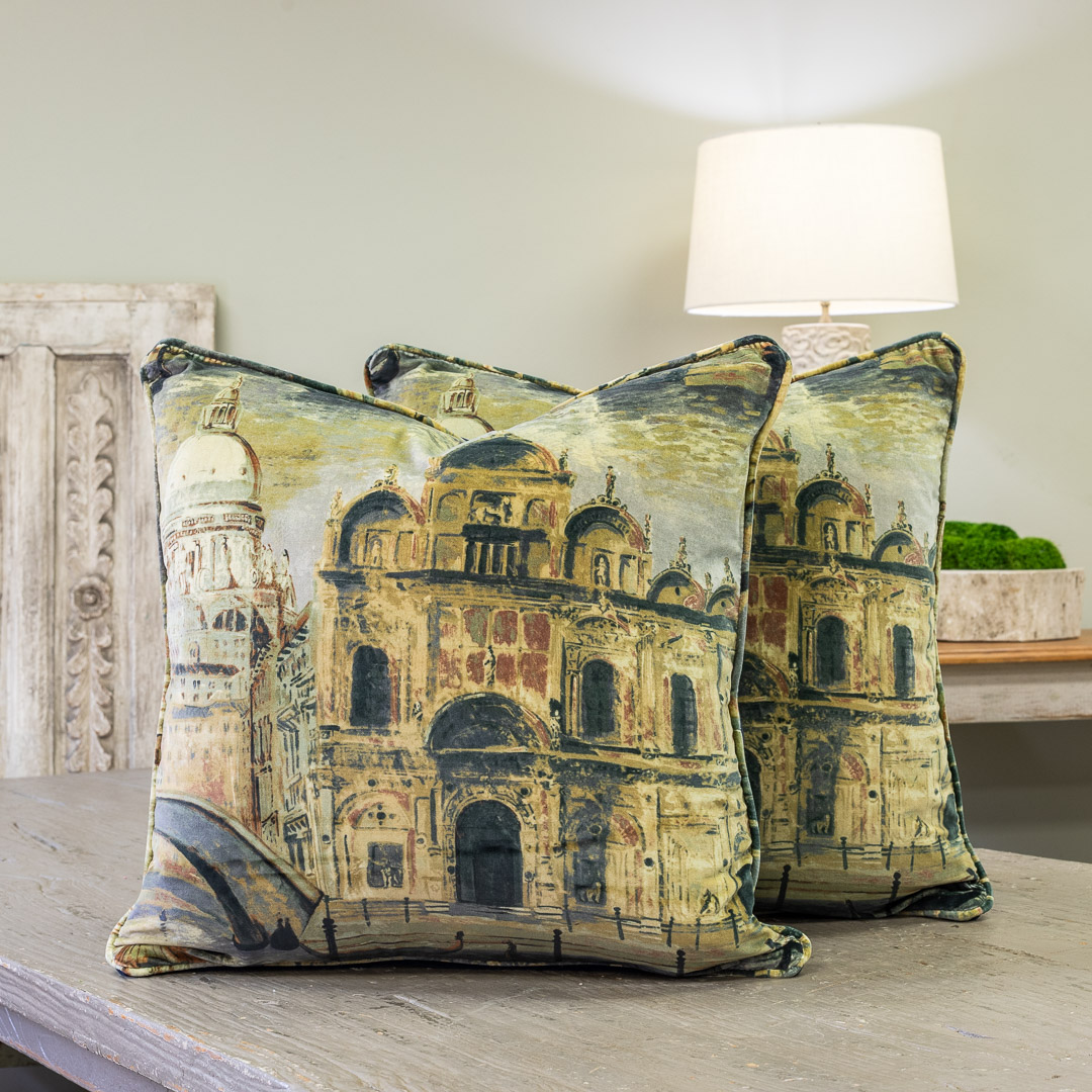 Zoffany “Gondolier” Twilight Velvet Botanica